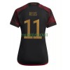 Maillot de Supporter Allemagne Marco Reus 11 Extérieur Coupe du Monde 2022 Pour Femme